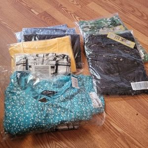 Womens tops and 2 pairs of pants